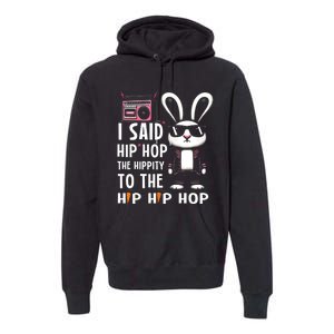 Easter Bunny Hip Hop Hippity Funny Women Premium Hoodie