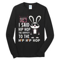 Easter Bunny Hip Hop Hippity Funny Women Tall Long Sleeve T-Shirt