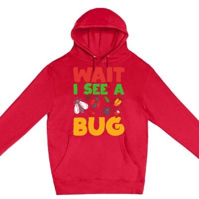 Entomologist Bug Insect Collector Entomology Premium Pullover Hoodie