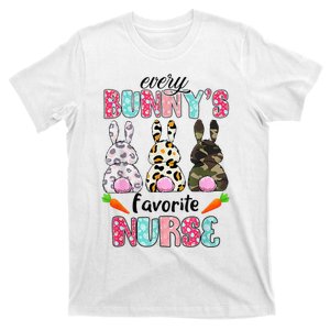 Every Bunnys Is Favorite Nurse Cute Bunnies Easter T-Shirt