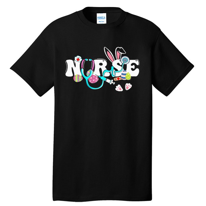 Every Bunnys Is Favorite Nurse Cute Bunnies Easter Tall T-Shirt