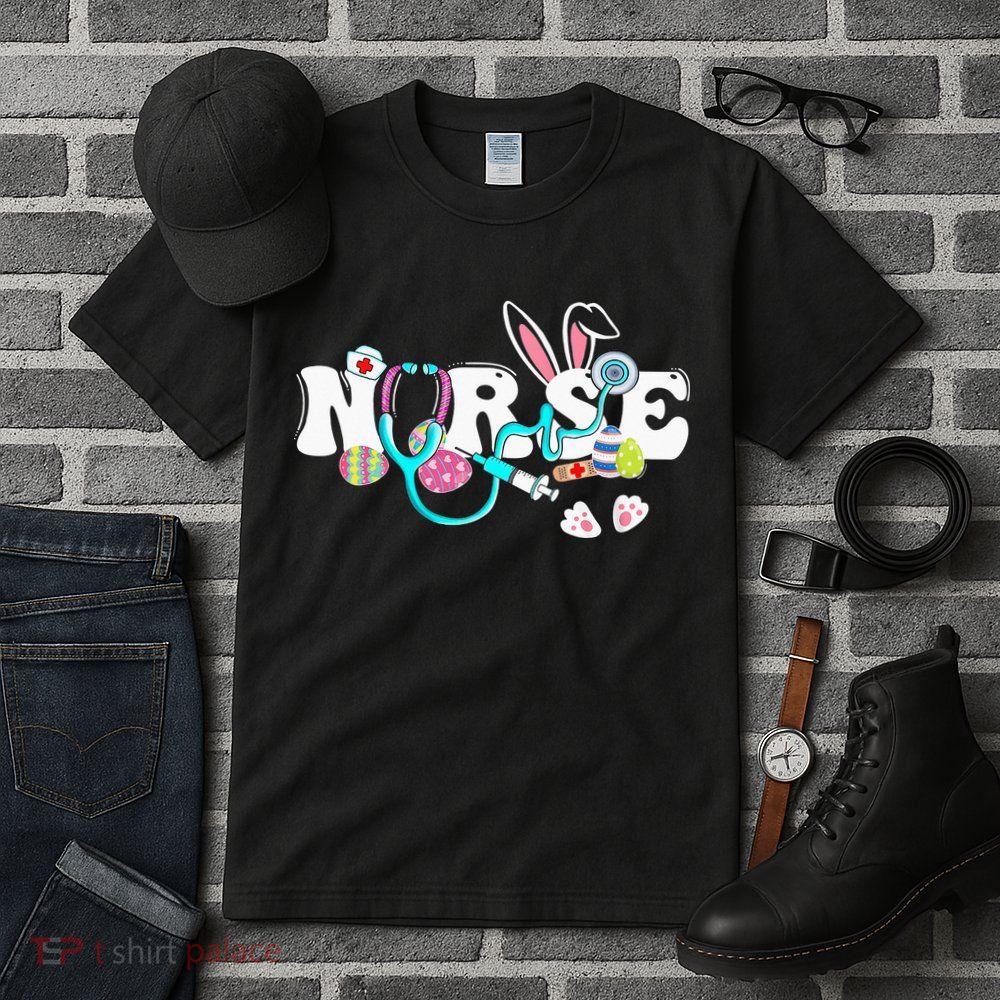 Every Bunnys Is Favorite Nurse Cute Bunnies Easter Tall T-Shirt