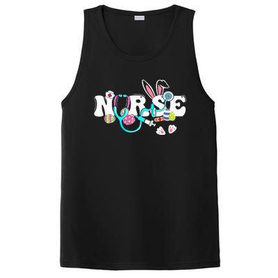 Every Bunnys Is Favorite Nurse Cute Bunnies Easter PosiCharge Competitor Tank