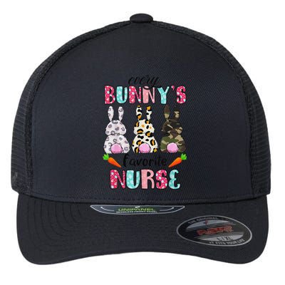 Every Bunnys Is Favorite Nurse Cute Bunnies Easter Flexfit Unipanel Trucker Cap