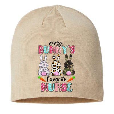 Every Bunnys Is Favorite Nurse Cute Bunnies Easter Sustainable Beanie