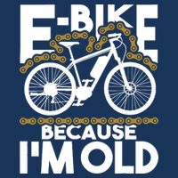 Ebike Because IM Old Electric Bike Bicycle Cycling Infant Baby Jersey Bodysuit