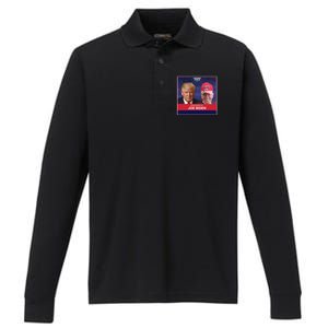 Endorsed By Joe Biden Performance Long Sleeve Polo