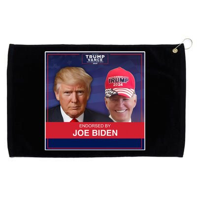 Endorsed By Joe Biden Grommeted Golf Towel