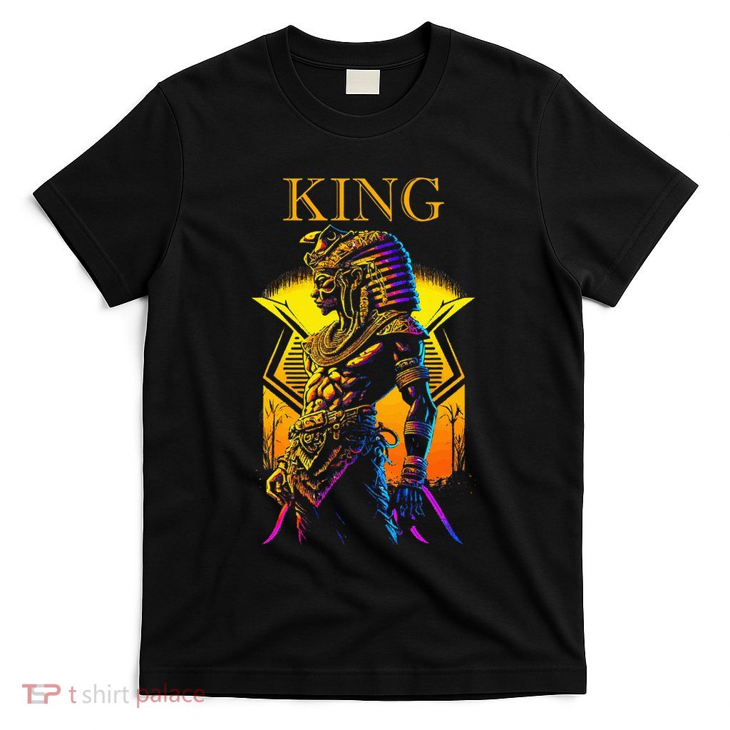 Egyptian Black King Pharaoh Ancient Egypt Couples Kemet T-Shirt