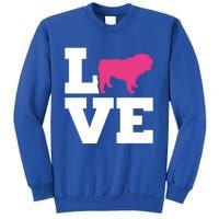 English Bulldog Love Gift Sweatshirt