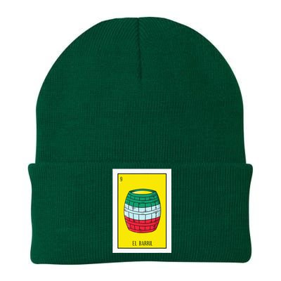 El Barril Lottery Gift The Barrell Card Mexican Lottery Knit Cap Winter Beanie