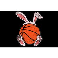 Easter Basketball Lover Bunny Ears Ball Cute Rabbit Sport Bumper Sticker