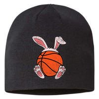 Easter Basketball Lover Bunny Ears Ball Cute Rabbit Sport Sustainable Beanie