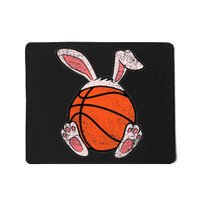 Easter Basketball Lover Bunny Ears Ball Cute Rabbit Sport Mousepad