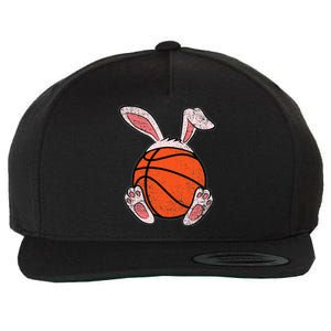 Easter Basketball Lover Bunny Ears Ball Cute Rabbit Sport Wool Snapback Cap