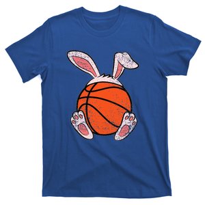 Easter Basketball Lover Bunny Ears Ball Cute Rabbit Sport T-Shirt