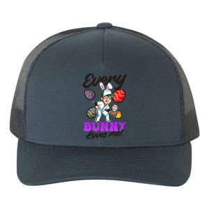 Every Bunny Loves Me Design Easter Baseball Gift Yupoong Adult 5-Panel Trucker Hat