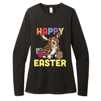 Easter Bunny Leopard Bulldog Palm Sunday Cool Gift Womens CVC Long Sleeve Shirt