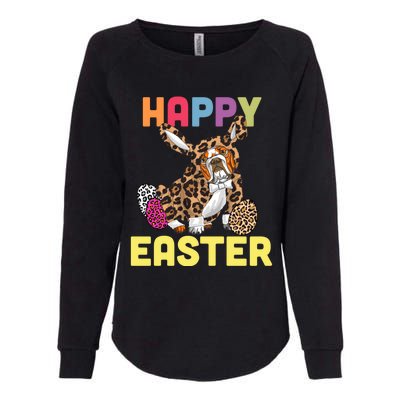 Easter Bunny Leopard Bulldog Palm Sunday Cool Gift Womens California Wash Sweatshirt