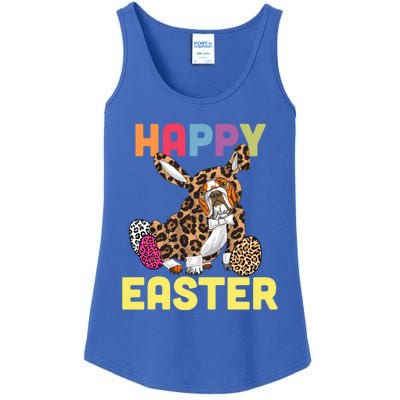 Easter Bunny Leopard Bulldog Palm Sunday Cool Gift Ladies Essential Tank