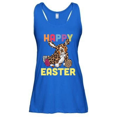 Easter Bunny Leopard Bulldog Palm Sunday Cool Gift Ladies Essential Flowy Tank