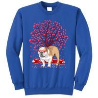 English Bulldog Lover Funny English Bulldog Valentine's Day Gift Sweatshirt