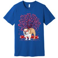 English Bulldog Lover Funny English Bulldog Valentine's Day Gift Premium T-Shirt