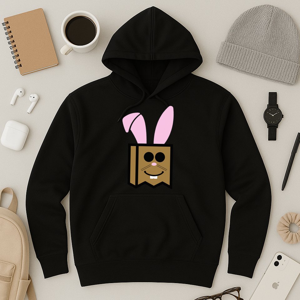 Easter bunny Mr. Mod take over 888 Hoodie