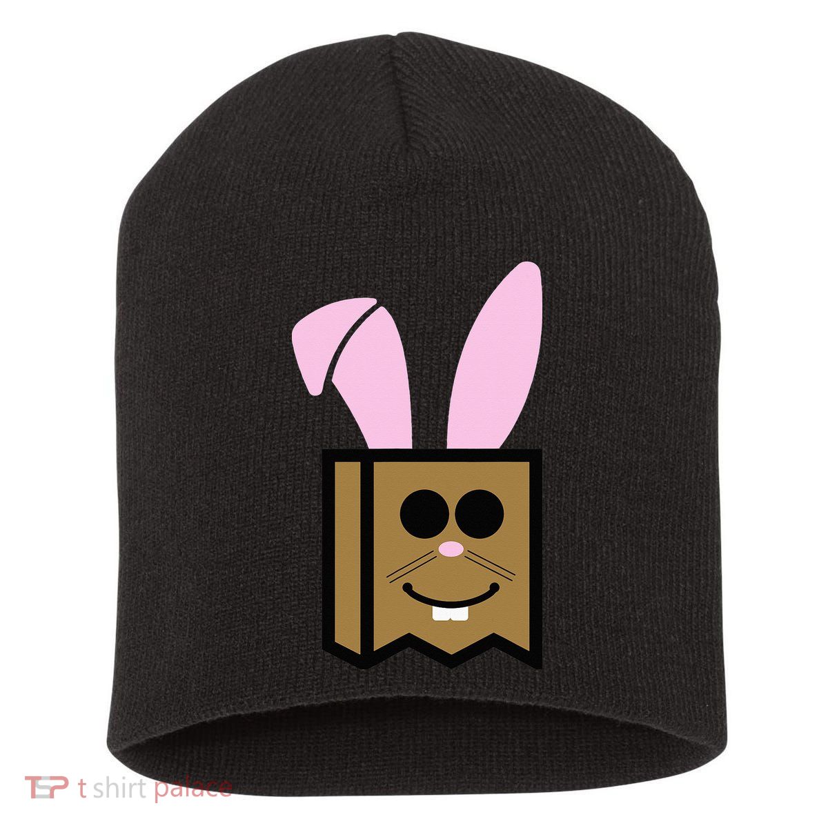 Easter bunny Mr. Mod take over 888 Short Acrylic Beanie