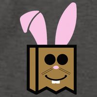 Easter bunny Mr. Mod take over 888 Vector Backpack