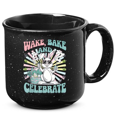 Easter Bunny Marijuana Cannabis Stoned 420 Weed Happy 420 15oz Campfire Ceramic Mug