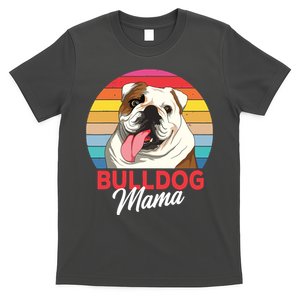 English Bulldog Mama Mom Women T-Shirt