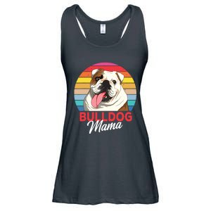 English Bulldog Mama Mom Women Ladies Essential Flowy Tank