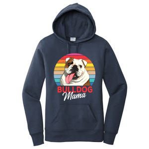 English Bulldog Mama Mom Women Women's Pullover Hoodie