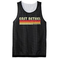 East Bethel Mn Minnesota Funny City Home Roots Gift Retro Mesh Reversible Basketball Jersey Tank