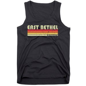 East Bethel Mn Minnesota Funny City Home Roots Gift Retro Tank Top