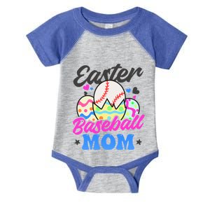 Easter Baseball Mom Design Easter Baseball Meaningful Gift Infant Baby Jersey Bodysuit