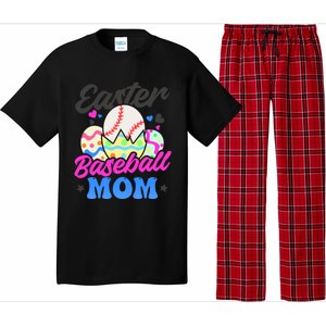 Easter Baseball Mom Design Easter Baseball Gift Pajama Set