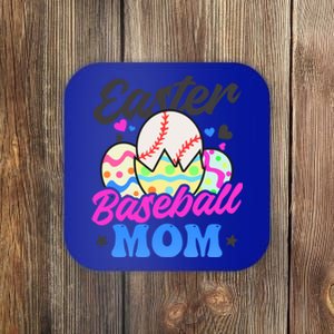 Easter Baseball Mom Design Easter Baseball Gift Coaster