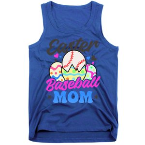 Easter Baseball Mom Design Easter Baseball Gift Tank Top