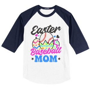 Easter Baseball Mom Design Easter Baseball Gift Baseball Sleeve Shirt