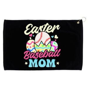 Easter Baseball Mom Design Easter Baseball Gift Grommeted Golf Towel