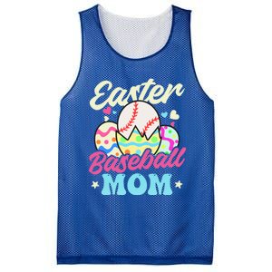 Easter Baseball Mom Design Easter Baseball Gift Mesh Reversible Basketball Jersey Tank