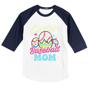 Easter Baseball Mom Design Easter Baseball Gift Baseball Sleeve Shirt