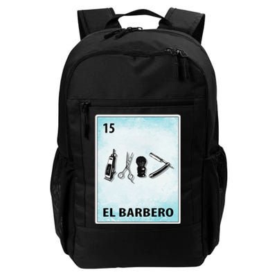 El Barbero Mexican Barber Cards Daily Commute Backpack