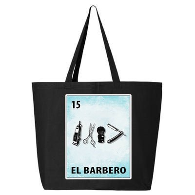 El Barbero Mexican Barber Cards 25L Jumbo Tote