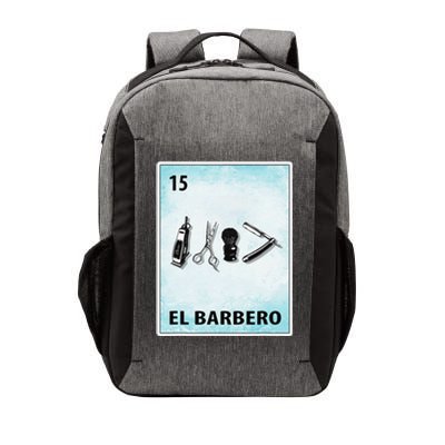 El Barbero Mexican Barber Cards Vector Backpack