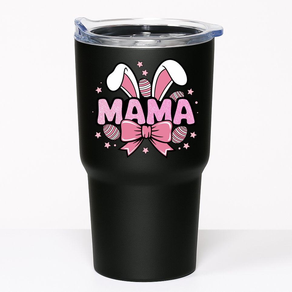 Easter Bunny Mama Easter Sunday Tumbler