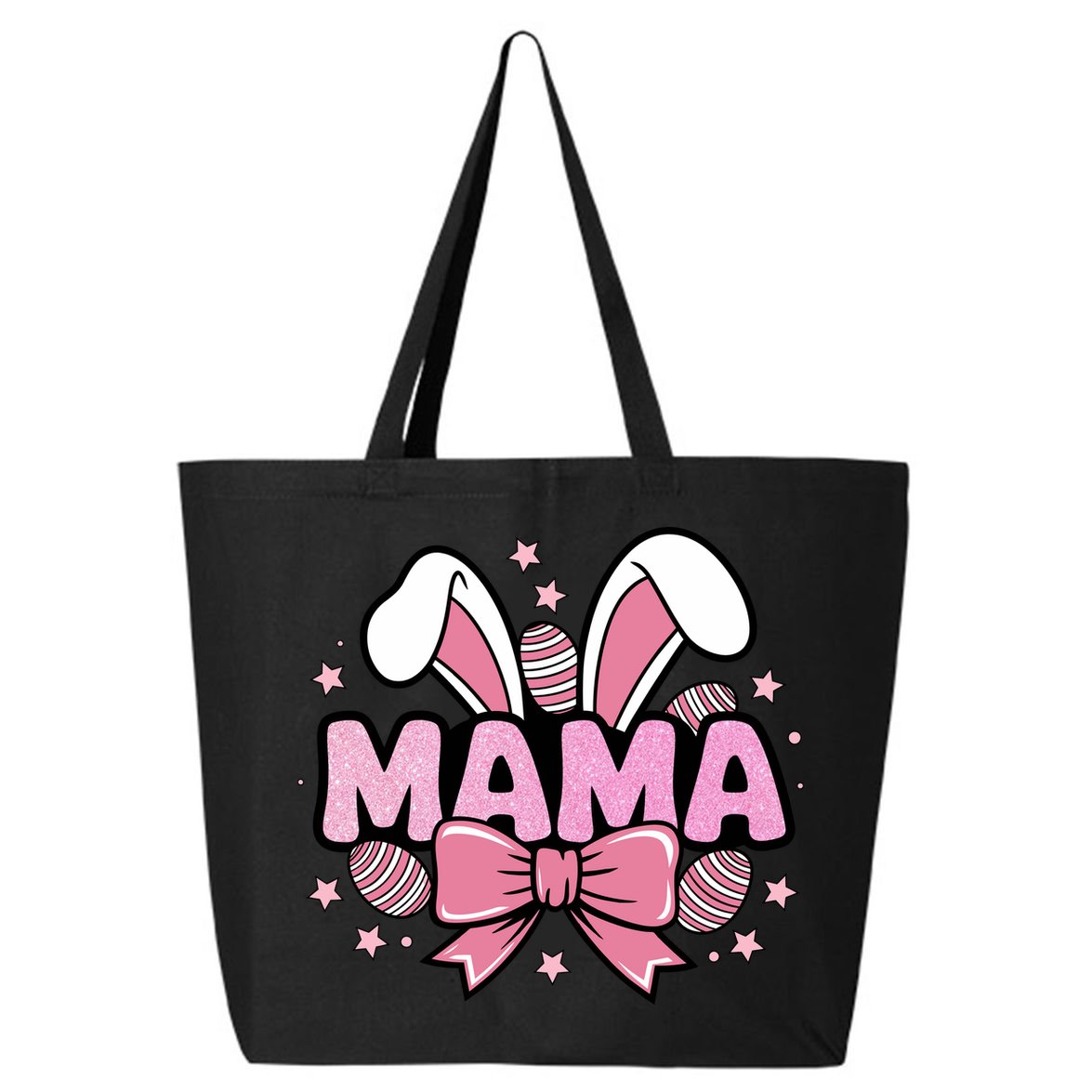 Easter Bunny Mama Easter Sunday 25L Jumbo Tote