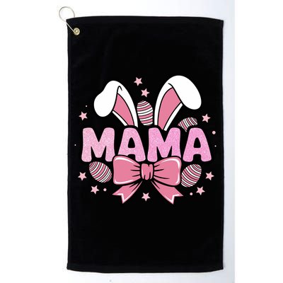 Easter Bunny Mama Easter Sunday Golf Towel